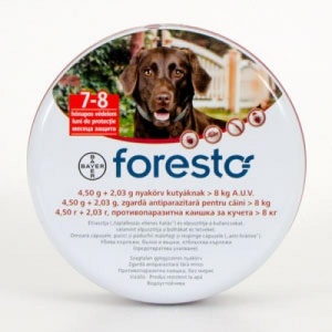 Bayer Zgarda antiparazitarea Foresto collar pentru caini de talie mare