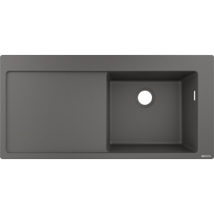 Hansgrohe S514 F450 SilicaTec 450 41.5x105x19 cm cu picurator stanga stone grey