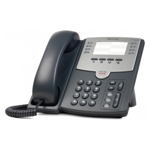 Cisco 8-Line IP Phone with 2-Port Switch, PoE and Paper Label SPA501G