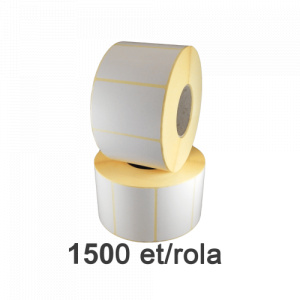 ZINTA Role etichete termice 78x43mm, 1500 et./rola - 78X43X1500-TH