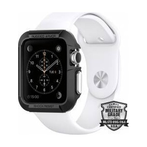 Spigen Rugged Armor Apple Watch 42mm Black (sgp11496)