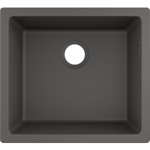 Hansgrohe S510 U450 SilicaTec 450 45x50x19 cm stone grey montare sub blat