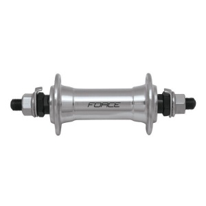 Force Butuc Fata, Aluminiu, 36 Gauri, Cu Piulite, Argintiu