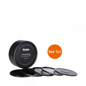 Rollei 58mm Set 3 Filtre (UV / CPL / ND8) PREMIUM