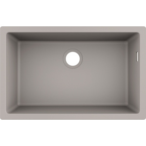 Hansgrohe S510 U660 SilicaTec 660 45x71x19 cm concrete grey montare sub blat