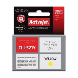 ActiveJet Cartus ac-cli-521 Canon cli521y 10ml Galben