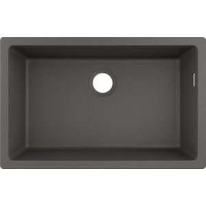 Hansgrohe S510 U660 SilicaTec 660 45x71x19 cm stone grey montare sub blat
