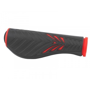 Force Gripuri, Ergononomic, Negru-Rosu, 125 mm