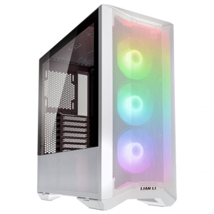 Lian Li LANCOOL II Mesh RGB Tempered Glass White