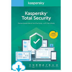 Kaspersky Total Security 2020, 5 Dispozitive, 1 An, Licenta de reinnoire, Electronica
