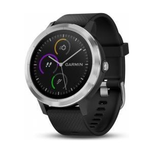 Garmin Smartwatch Vivoactive 3 GPS Argintiu Curea silicon Neagra