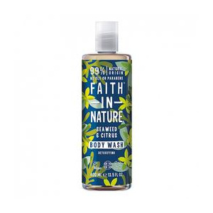 faith in nature Gel de Dus si Spuma de Baie cu Alge Marine si Citrice, 400ml