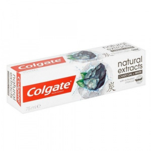 Colgate Cărbune decolorant pastă de dinți Naturals Charcoal 75 ml