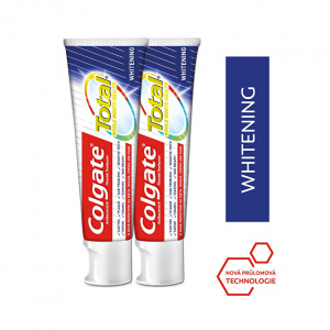 Colgate Pasta de dinți Total Whitening Duopack 2 x 75 ml