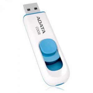 A-Data Classic C008 64GB alb/albastru (AC008-64G-RWE)