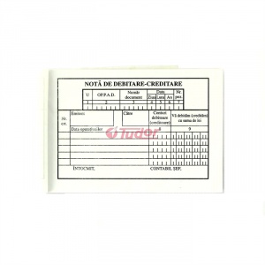 GoldPaper Nota debitare-creditare