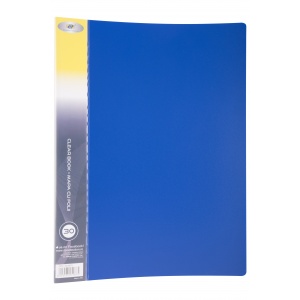 DP Collection Mapa PVC A4+ cu 30 folii, coperta albastru inchis DPC-18-5825