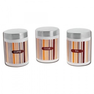 Nava Set de 3 cutii metalice 12122-ΤCS-WΗ