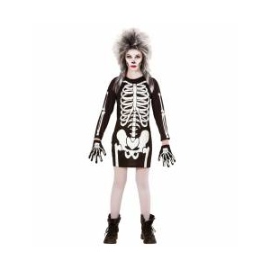 Widmann Costum Schelet Rochie Halloween 5 - 7 ani 128 cm