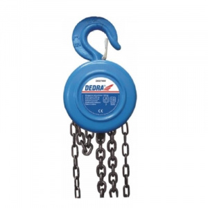Dedra Palan manual cu lant 7901, 3m, 1000 Kg