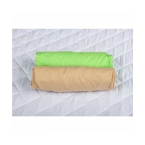 BabyNeeds Cearceaf 120x 60 cm cappucino+verde