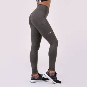 NEBBIA Colanți femei High Waist Fit&Smart Safari