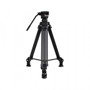 E-Image NT-280 VIDEO TRIPOD 1.82 M + EI-02H FLUID HEAD (6 Kg) + 75mm Ball