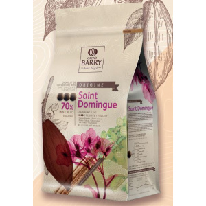 Cacao Barry Ciocolata Neagra PREMIUM SAINT DOMINGUE 70 %, 1 Kg