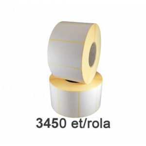 ZINTA Role etichete semilucioase 70x40mm, 3450 et./rola - 70X40X3450-SGP