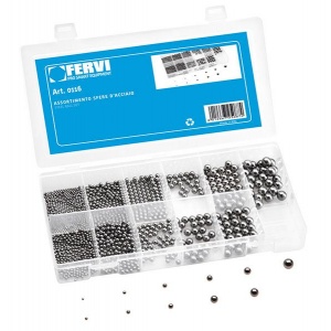FERVI Bile rulmenti metric set 450 buc. 0116