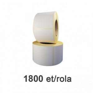 ZINTA Role etichete semilucioase 77x92mm, 1800 et./rola - 77X92X1800-SGP