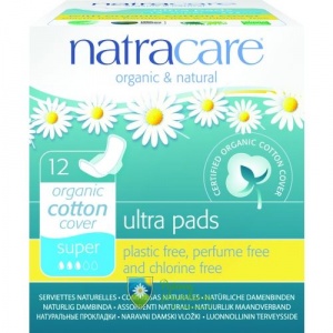 Natra Care Absorbante bio cu aripioare Super 3 picaturi 12 buc