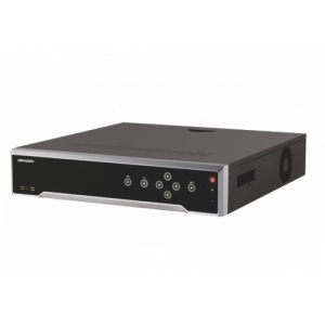 Hikvision NVR DS-7716NI-I4/16P, 256Mbps Bit Rate Input Max(up to 32-ch IP video), 4 SATA Interfaces, VCA detection and VCA search, 1.5U case, 19