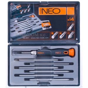 NEO Set de șurubelnițe de precizie 8buc., SVCM 04-227