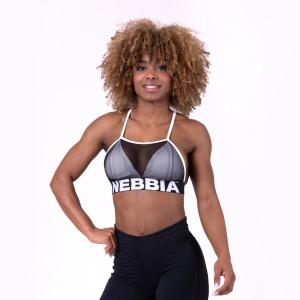 NEBBIA Sutien Sport Mesh Sport White