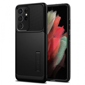 Spigen Samsung Galaxy S21 Ultra - Slim Armor Neagra