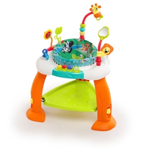Bright Starts Centru de activitati Bounce Bounce Baby Safari Adventure