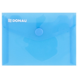 Donau Mapa PP A7 landscape, capsa, 10/set - albastru transparent