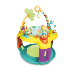 Bright Starts Centru de activitati Springin Safari Bounce-A-Round