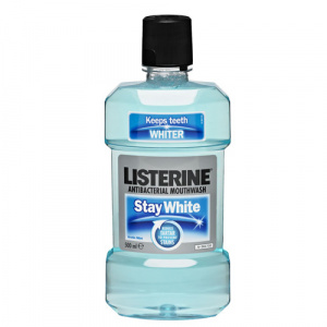 Listerine Apă de gură cu efect de albire Stay White 500 ml