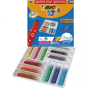 BIC Carioci Kids Kid Couleur Ultralavabile 144 buc/set 887837