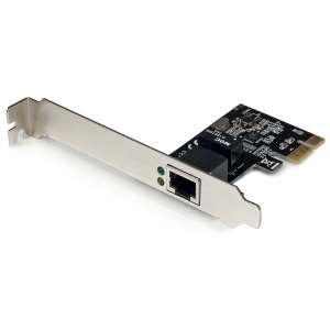 StarTech.com 1 Port PCI Express PCIe Gigabit Network Server Adapter NIC Card - Dual Profile ST1000SPEX2