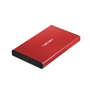 Natec Rhino Go, SATA - USB 3.0, 2.5inch, Red