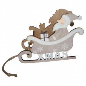Strend Pro Decoratiune luminoasa Woodeco 35007, 17x16x9 cm