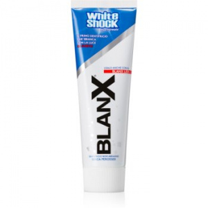 BlanX White Shock pasta de dinti pentru albire pentru un zambet radiant 75 ml