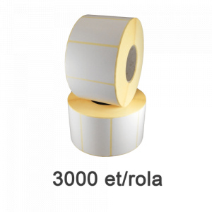 ZINTA Role etichete semilucioase 90x50mm, 3000 et./rola - 90X50X3000-SGP