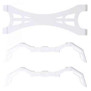 Drone Pit Stop Landing gear si placa de protectie gimbal pentru DJI phantom 4 (Alb)