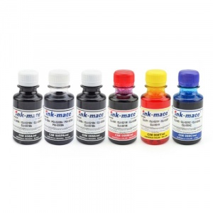 Inkmate Cerneala pentru cartuse reincarcabile Canon in 6 culori 100 ml/culoare