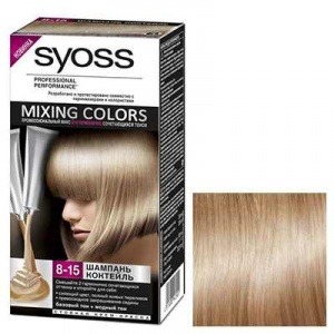 Syoss Mixing Colors 8 15 Amestec Blond Sampanie 135 Ml Lista De Preturi Cel Mai Mic Pret