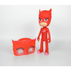 Yima Toys Figurina Bufnita si masca cu lumini- Eroi in Pijama